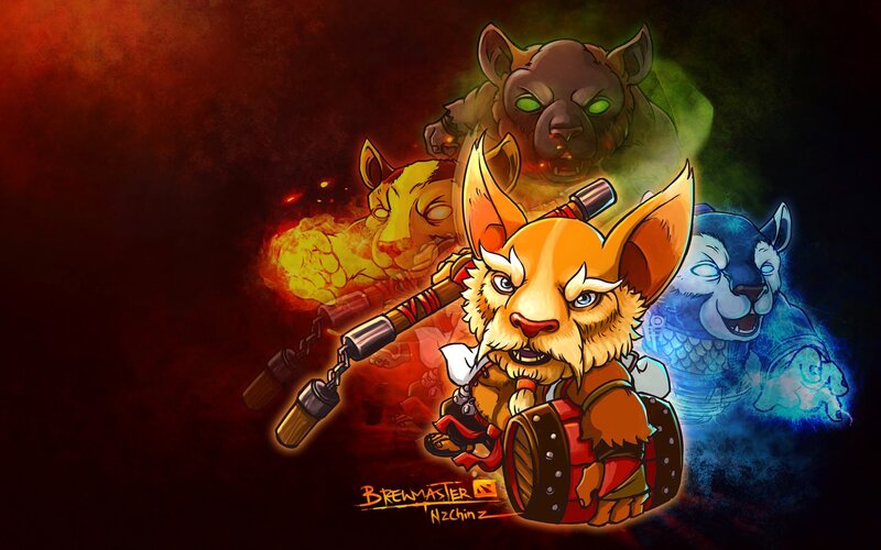 Anthropomorphic Fox Warrior — Red