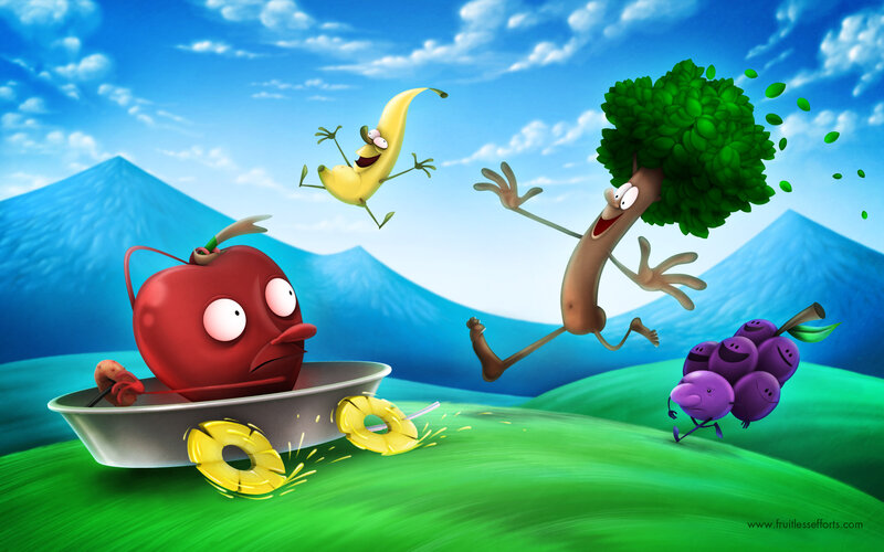 Anthropomorphic Fruits