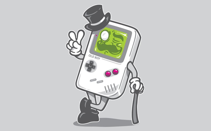Anthropomorphic Game Console — Gray, Playful