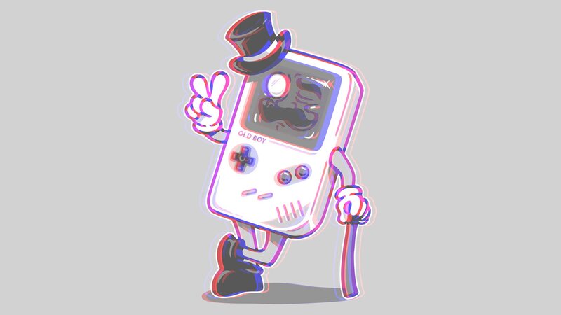 Anthropomorphic Game Console — White