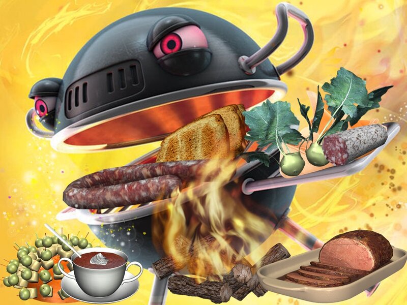 Anthropomorphic Grill