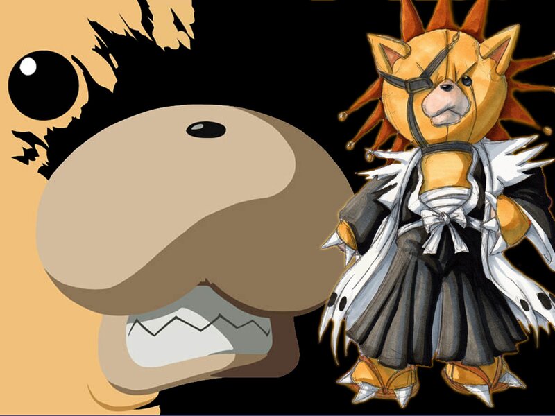 Anthropomorphic Lion Character — Black