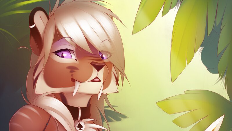 Anthropomorphic Lioness
