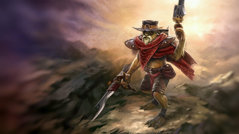 Anthropomorphic Lizard Warrior