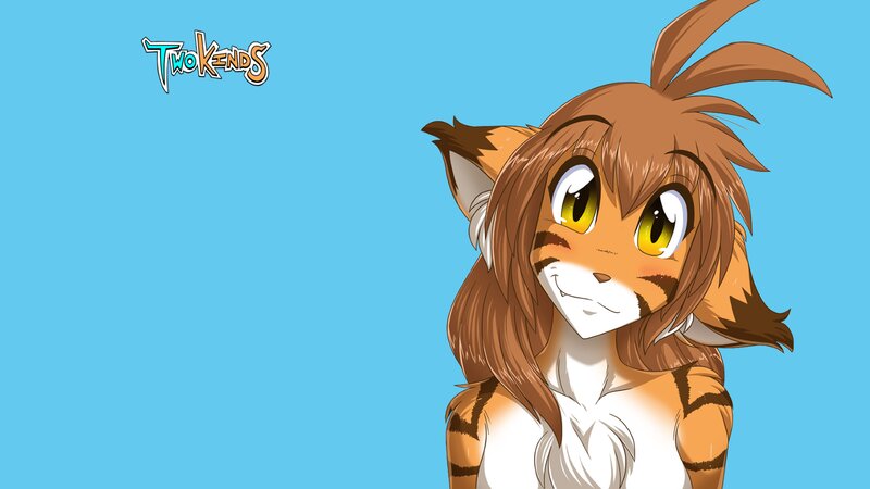 Anthropomorphic Lynx Character