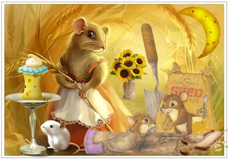 Anthropomorphic Mice in Field