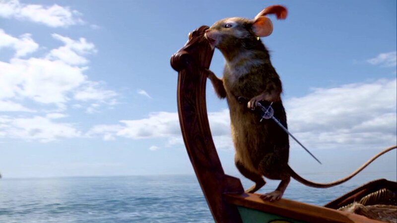 Anthropomorphic Mouse on Boat