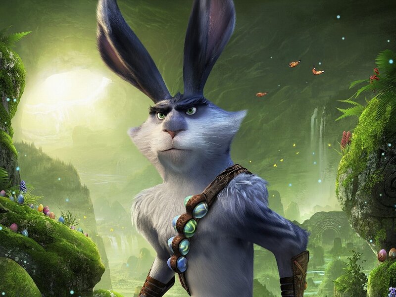 Anthropomorphic Rabbit — Green