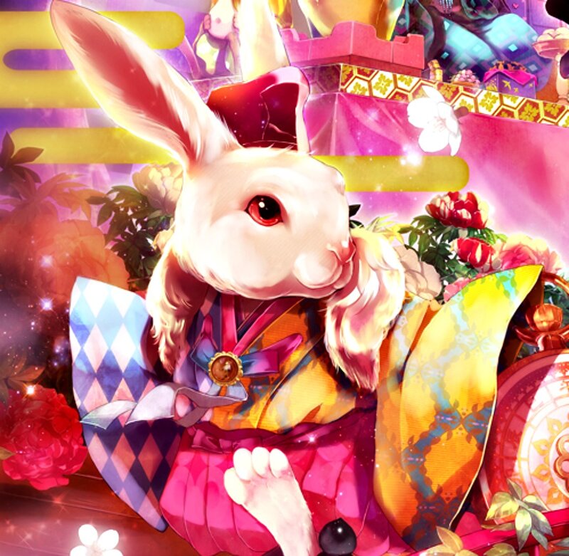 Anthropomorphic Rabbit — Pink