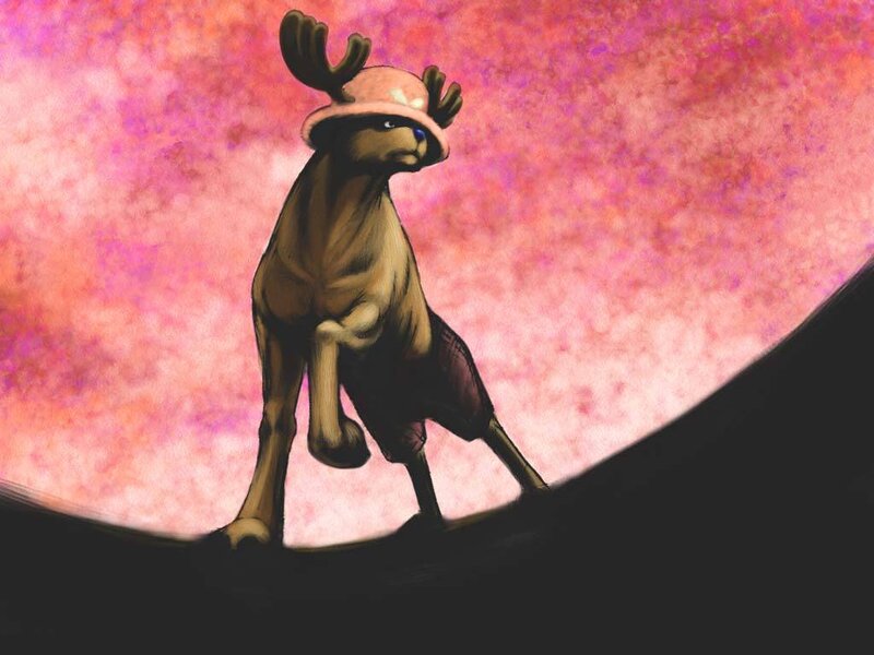 Anthropomorphic Reindeer