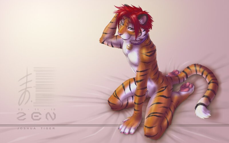 anthropomorphic tiger character