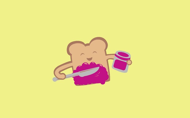 Anthropomorphic Toast