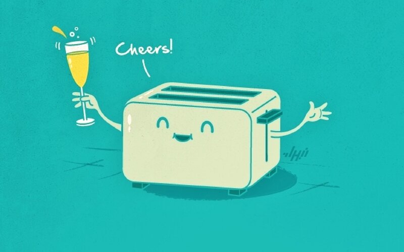 Anthropomorphic Toaster