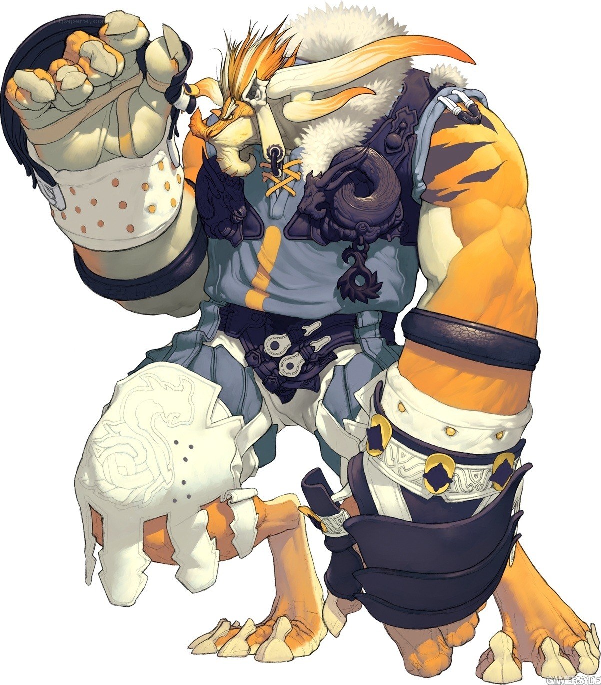 anthropomorphic warrior character
