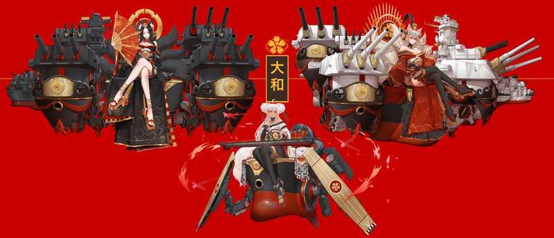 Anthropomorphic Warships