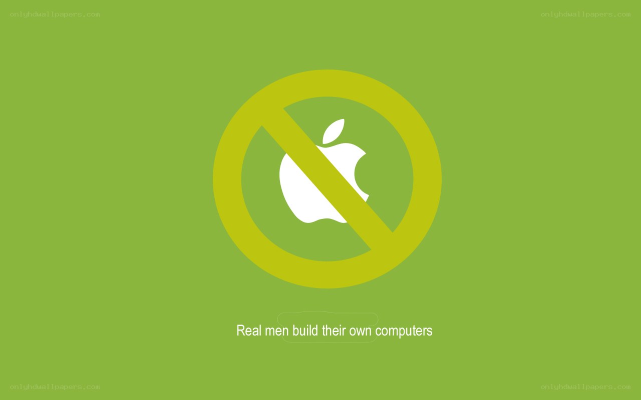 anti-apple slogan image