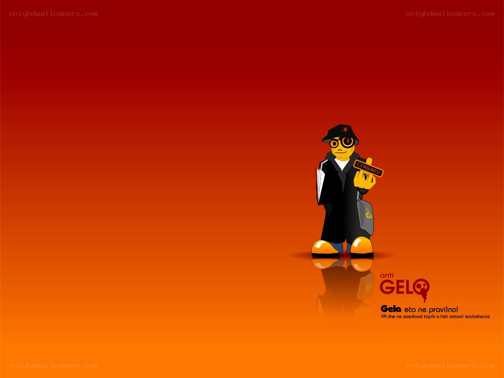 anti Gelo character wallpaper