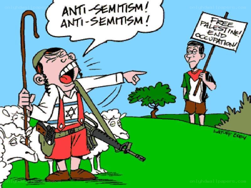 Anti-Semitism cartoon