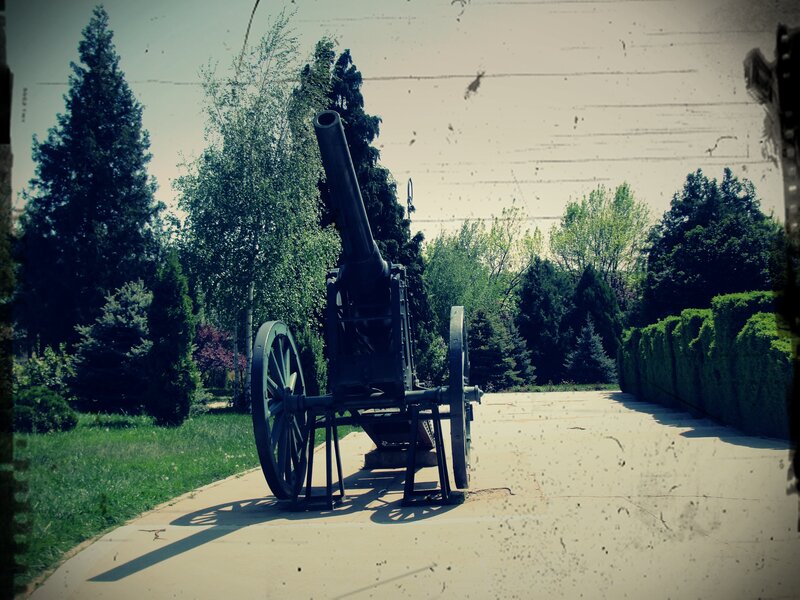 Antique Cannon on Display