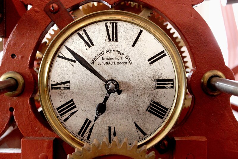 antique clock mechanism