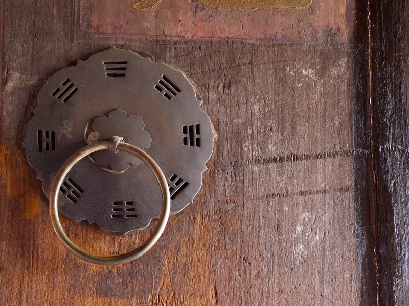 antique door knocker