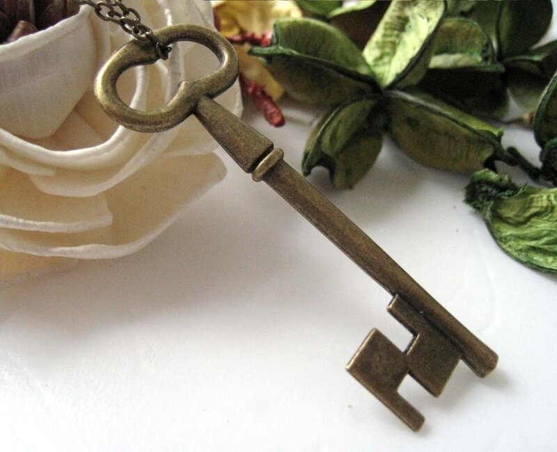 Antique Key Necklace
