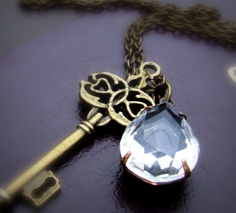 Antique Key Pendant