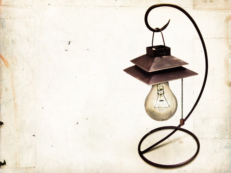 Antique Lantern Lamp