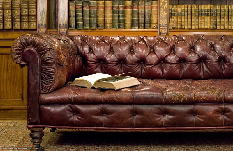 Antique Leather Sofa
