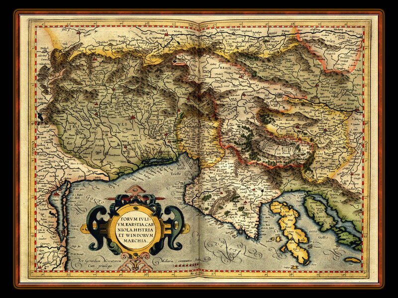Antique Map of Balkans