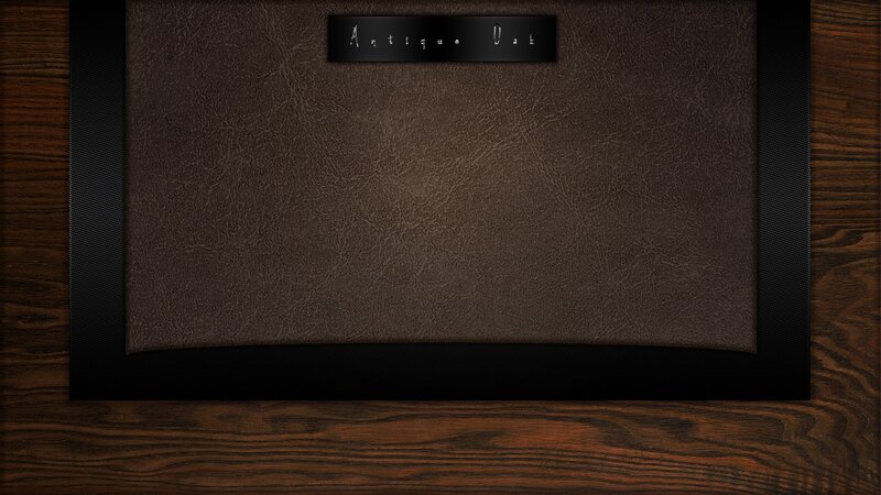 antique oak leather design