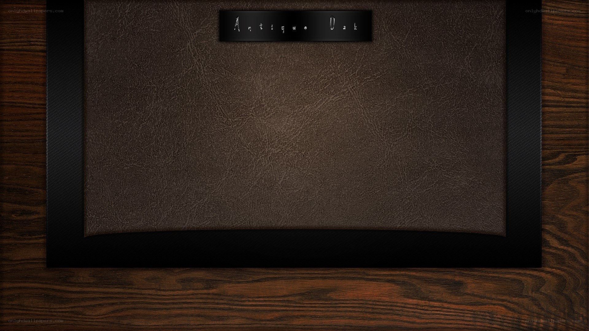 antique oak leather design