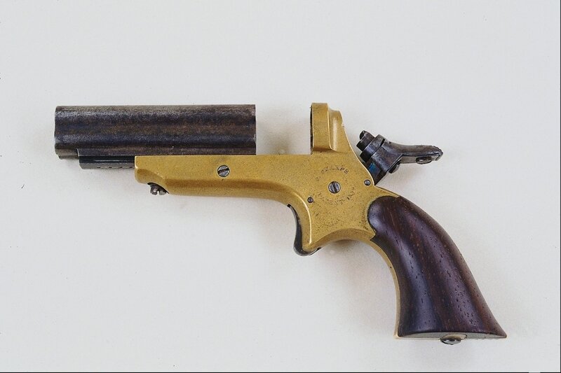 antique pepperbox pistol