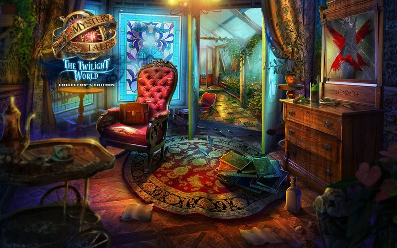 Antique Room with Red Chair