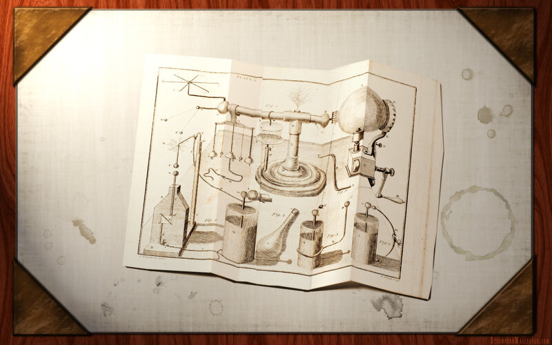 Antique scientific diagram