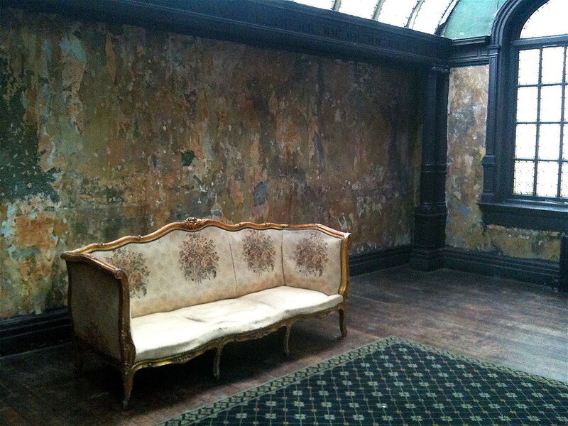Antique Sofa in Room