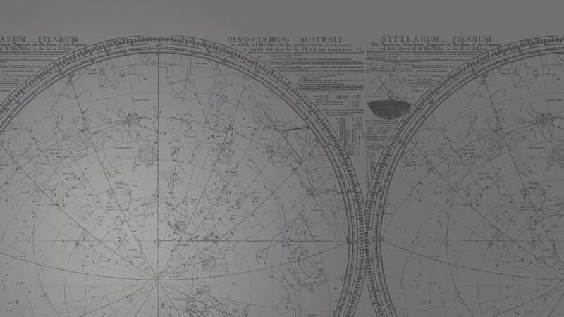 Antique star chart