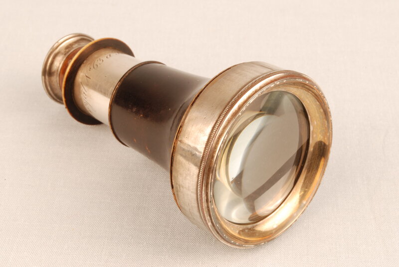 antique telescope