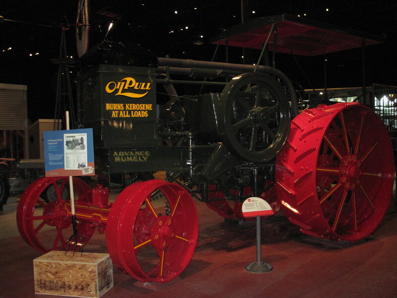 Antique Tractor — Black
