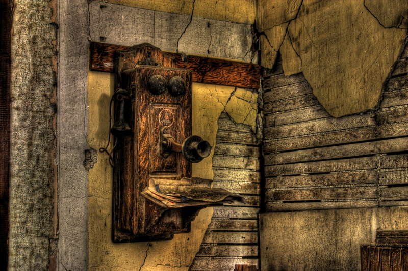 Antique Wall Telephone