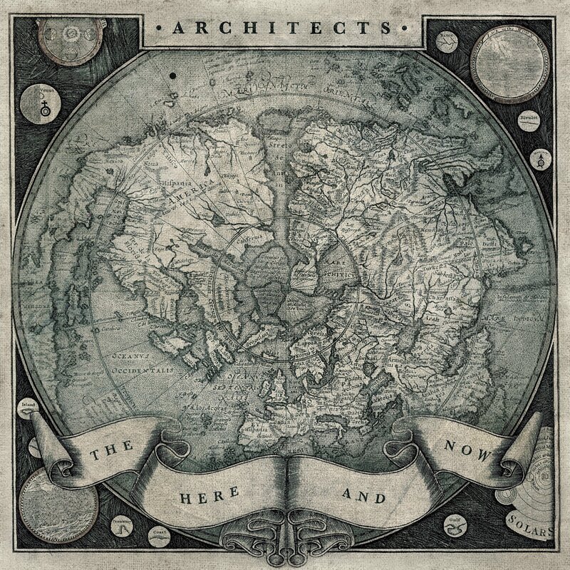 Antique World Map — Black, Historical