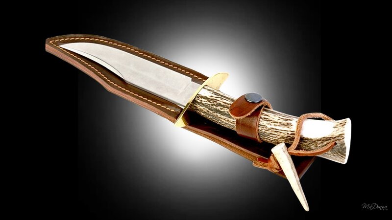 Antler-handled Knife