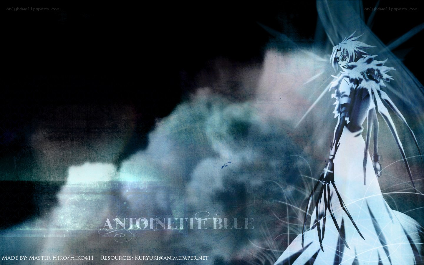 Antoinette Blue anime wallpaper