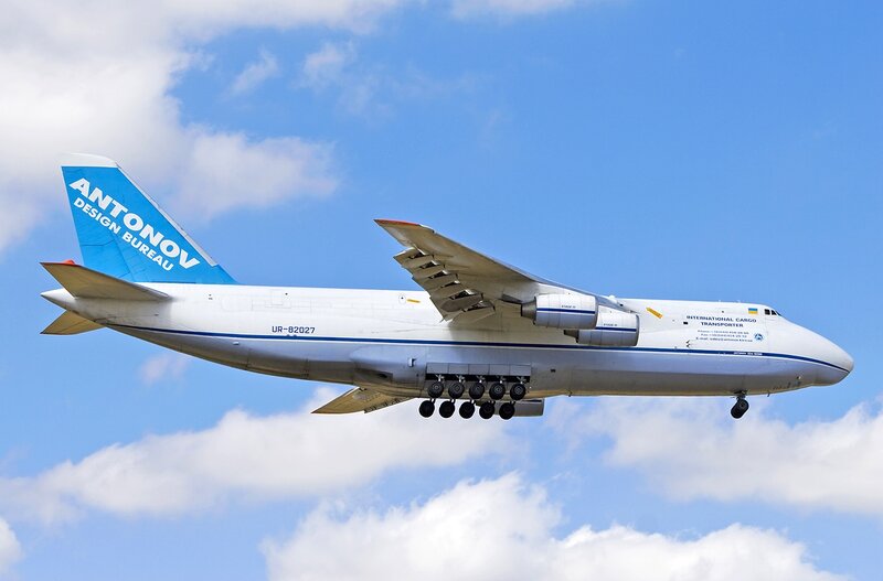 Antonov An-124 Aircraft — Blue