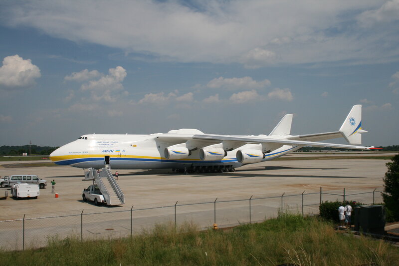 Antonov An-225 Aircraft — White, Calm