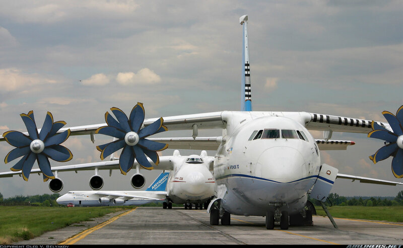 Antonov An-225 and An-124 aircraft