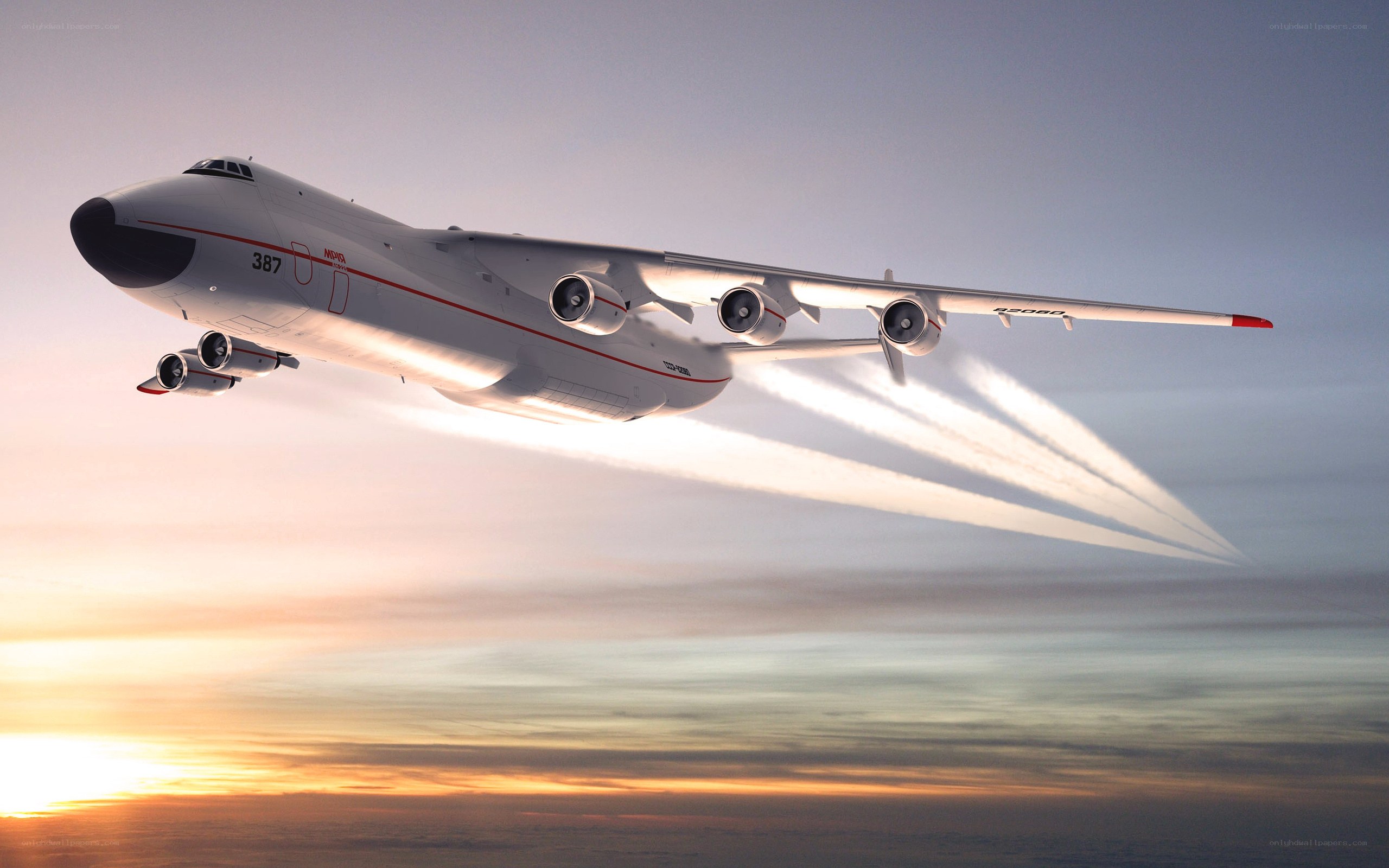 Antonov An-225 in flight