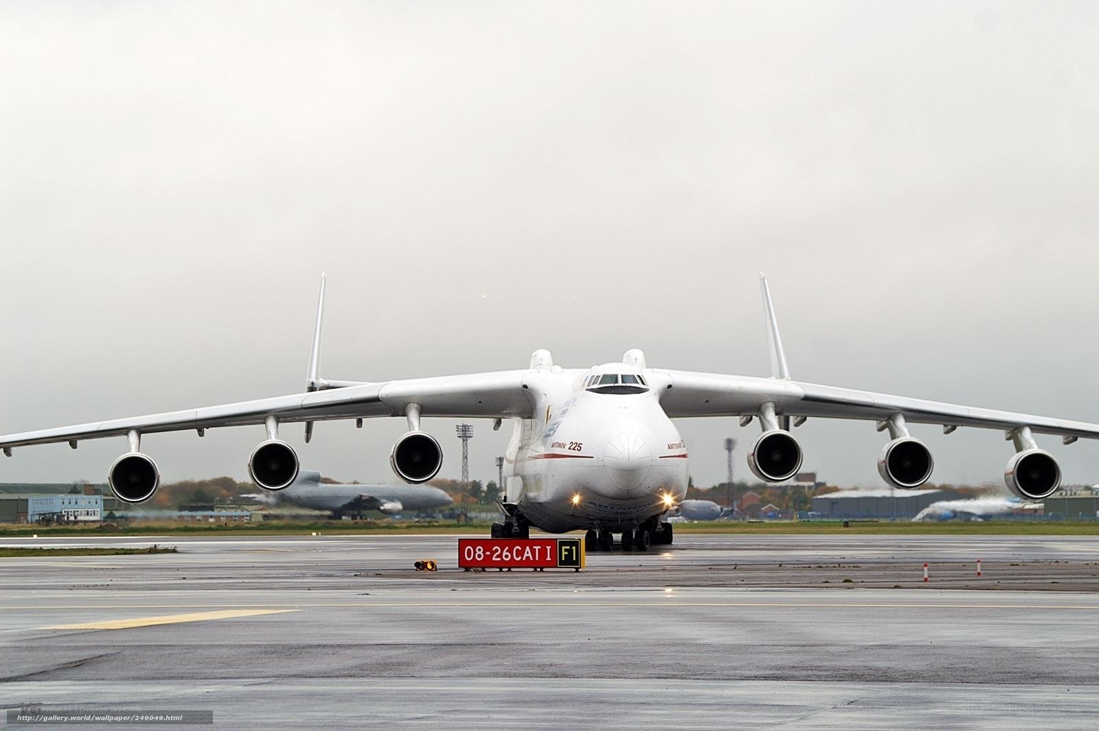 Antonov An-225 on the tarmac