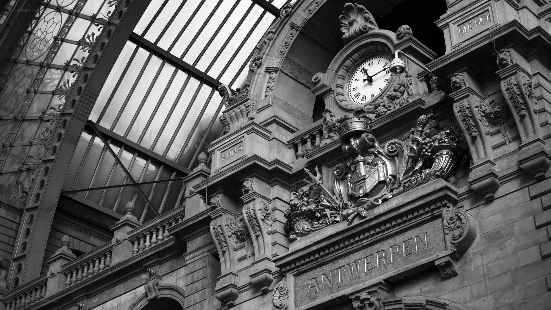 Antwerp Station Clock
