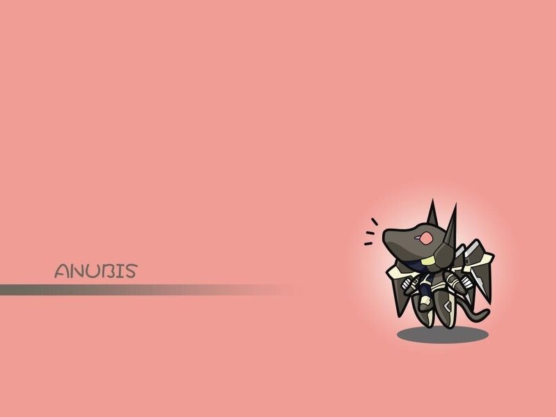 Anubis character illustration